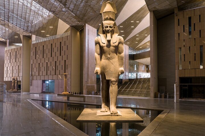 موزه بزرگ مصر در نزدیکی اهرام جیزه